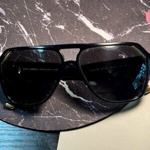 Dolce & Gabbana DG 4138 501/87 | Black Frame| Gold accents| L62mm | Authentic
